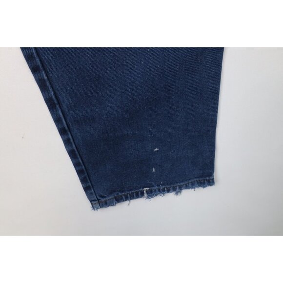 Vtg 90s Marithe Francois Girbaud Mens 40x32 Thrashed Baggy Fit Denim Jeans USA - Picture 6 of 16